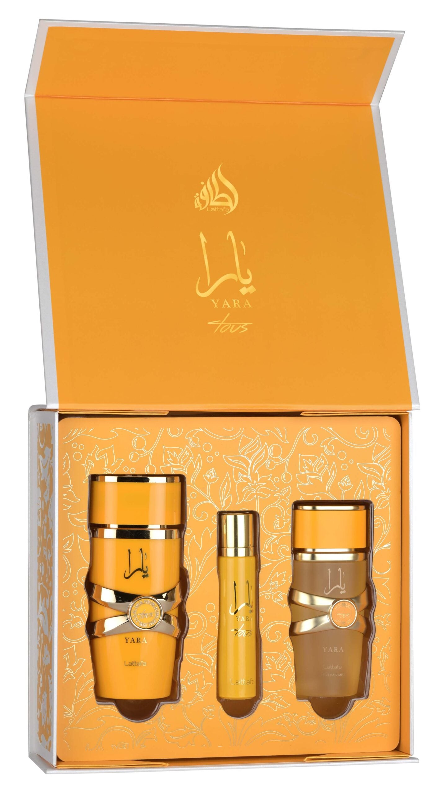 Lattafa Gift Set – Yara Tous 100Ml – 12ml – Hairmist