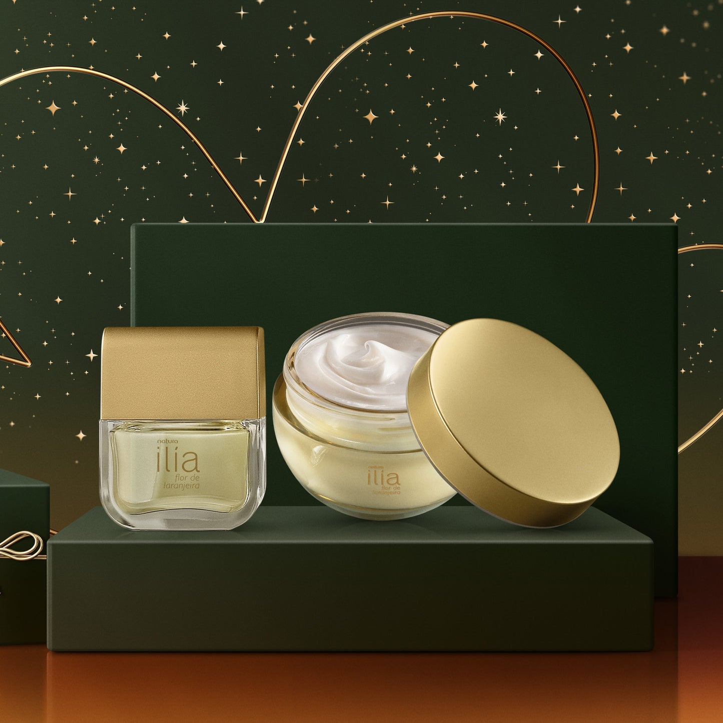 ✨ KIT ILÍA FLOR DE LARANJEIRA ✨                                                 A powerful ritual of fragrance and hydration