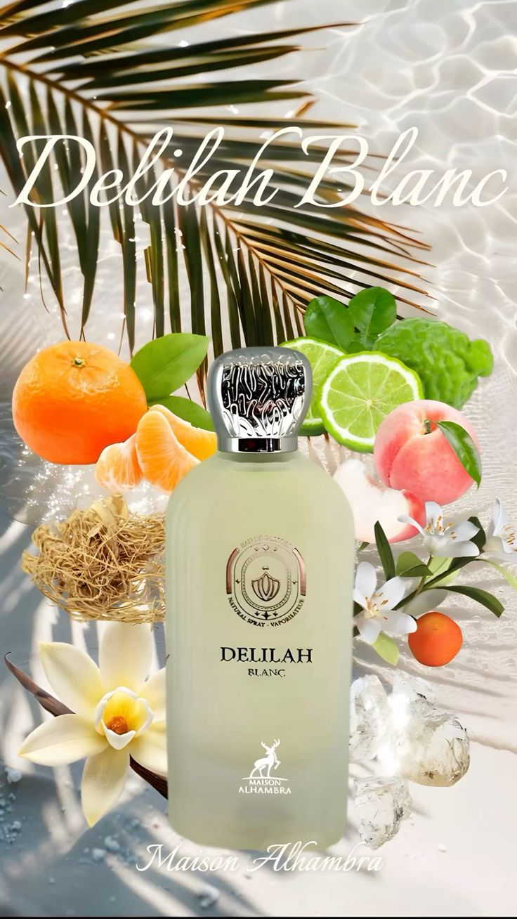 Delilah Blanc Eau De Parfum 100ml EDP Perfume  By Maison Alhambra