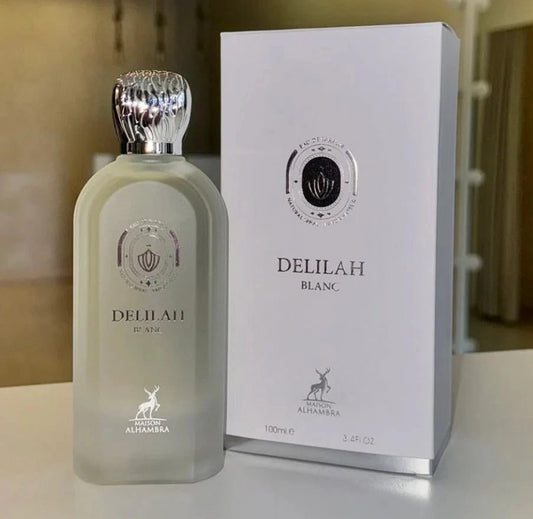 Delilah Blanc Eau De Parfum 100ml EDP Perfume  By Maison Alhambra