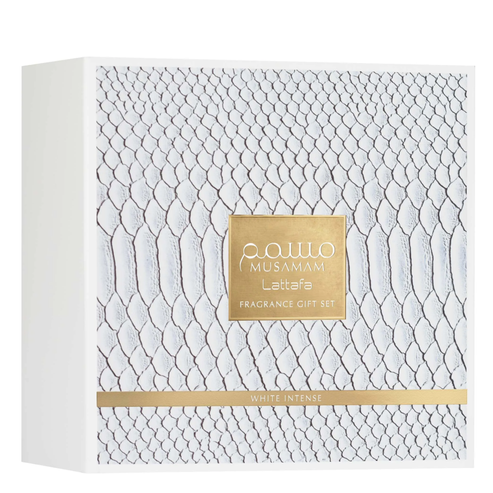 Musamam White Intense Perfume 3pcs Gift Set by Lattafa