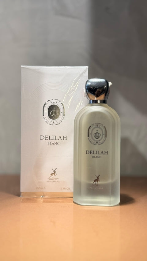 Delilah Blanc Eau De Parfum 100ml EDP Perfume  By Maison Alhambra