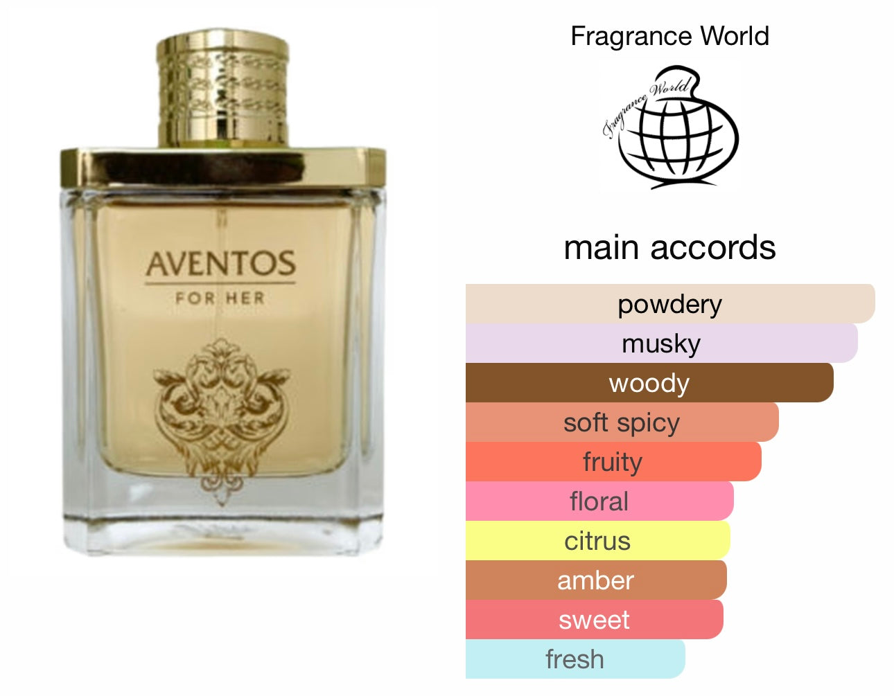 Aventos For Her - Eau De Parfum - 100ml - by Fragrance World
