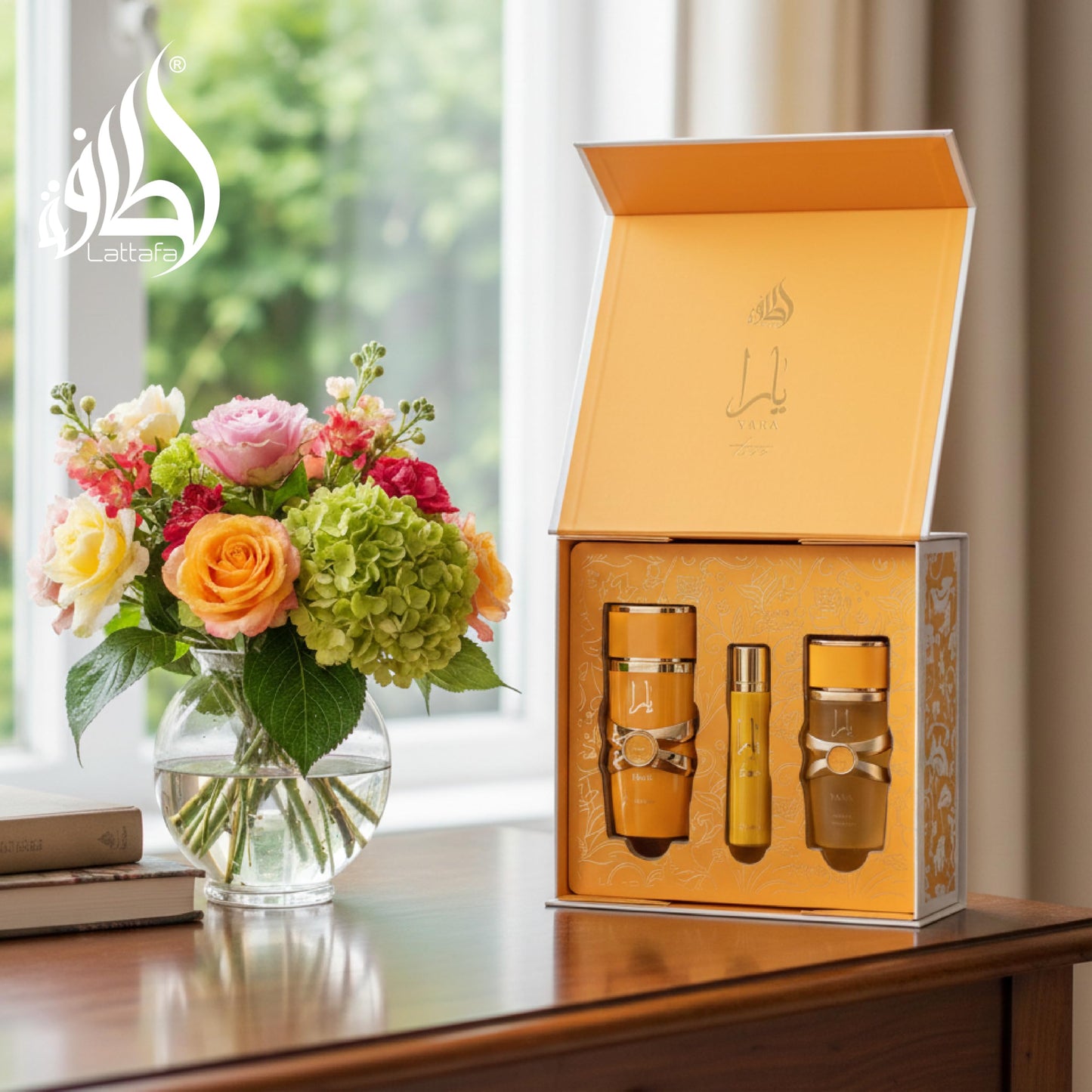 Lattafa Gift Set – Yara Tous 100Ml – 12ml – Hairmist