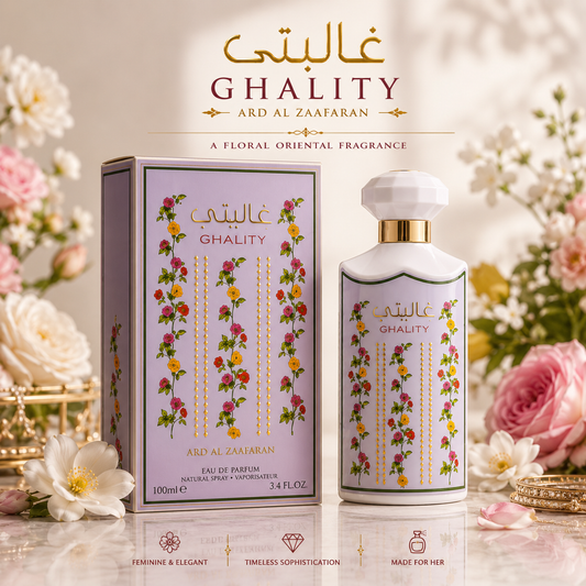 Ghality Eau De Parfum 100ml Ard al Zaafaran