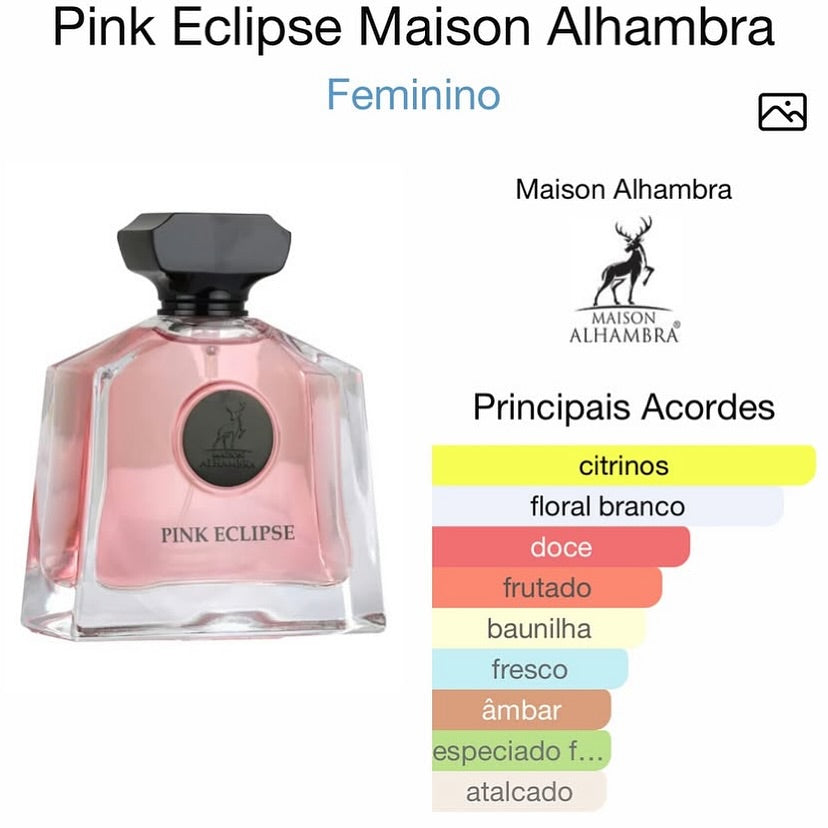 Pink Eclipse Eau De Parfum 100ml EDP Perfume By Maison Alhambra
