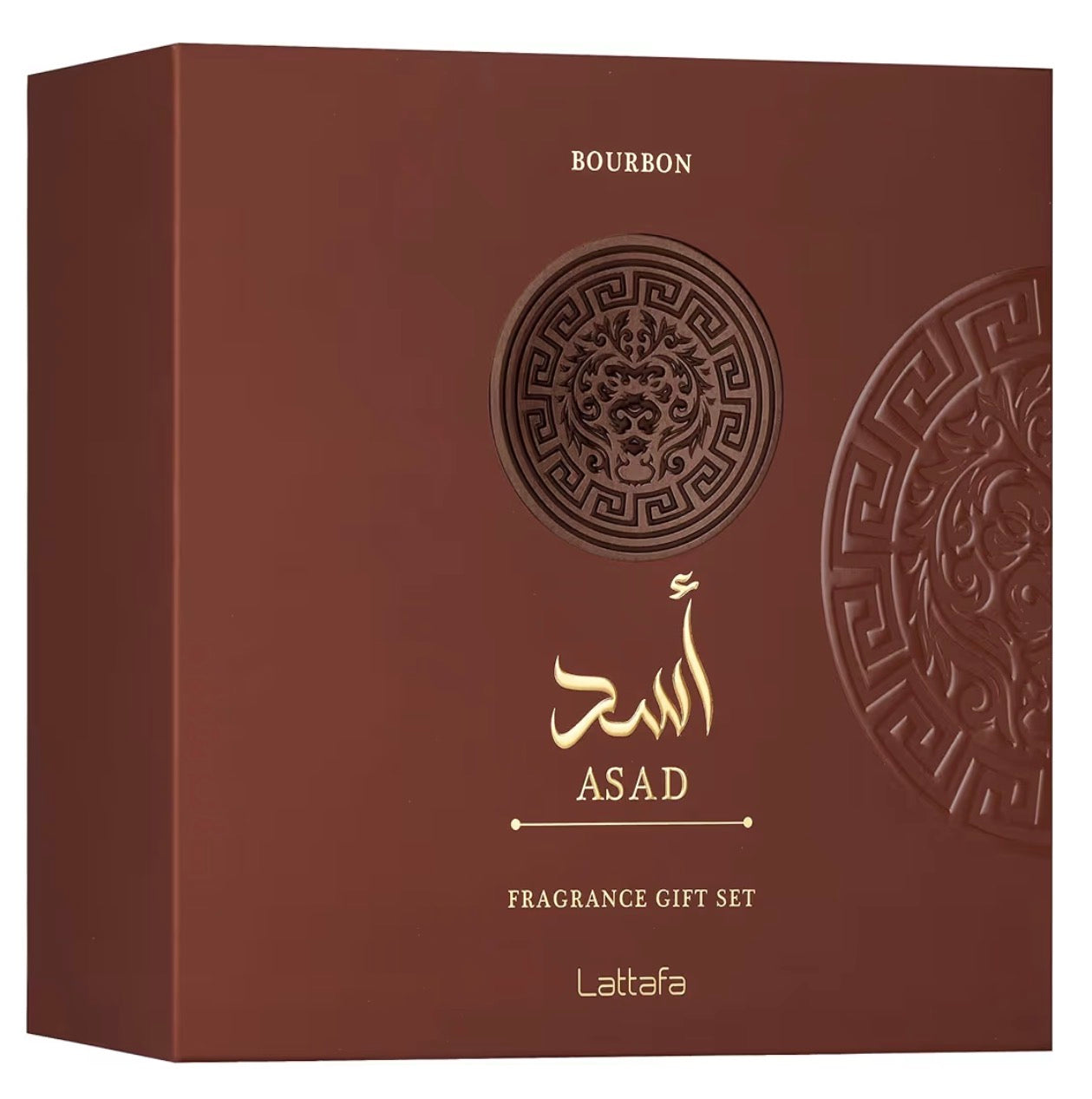 Asad Bourbon Perfume 3pcs Gift Set Lattafa