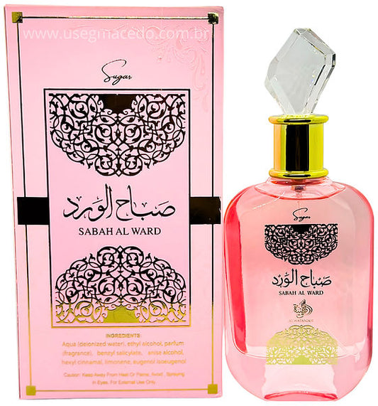 Sabah Al Ward Sugar | Eau De Parfum 100ml | by Al Wataniah