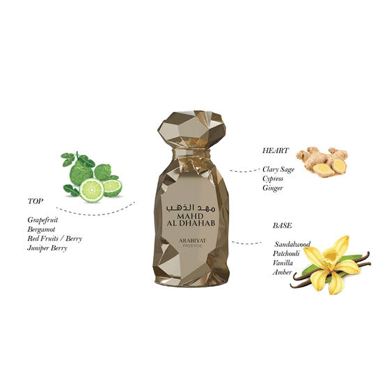 Mahd Al Dhahab Perfume 100ml EDP Arabiyat Prestige