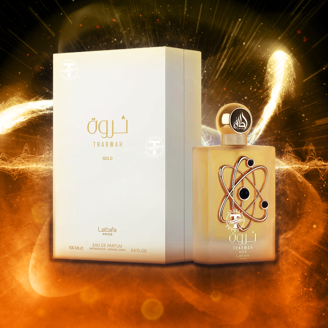 Tharwah Gold 100ml EDP by Lattafa Pride