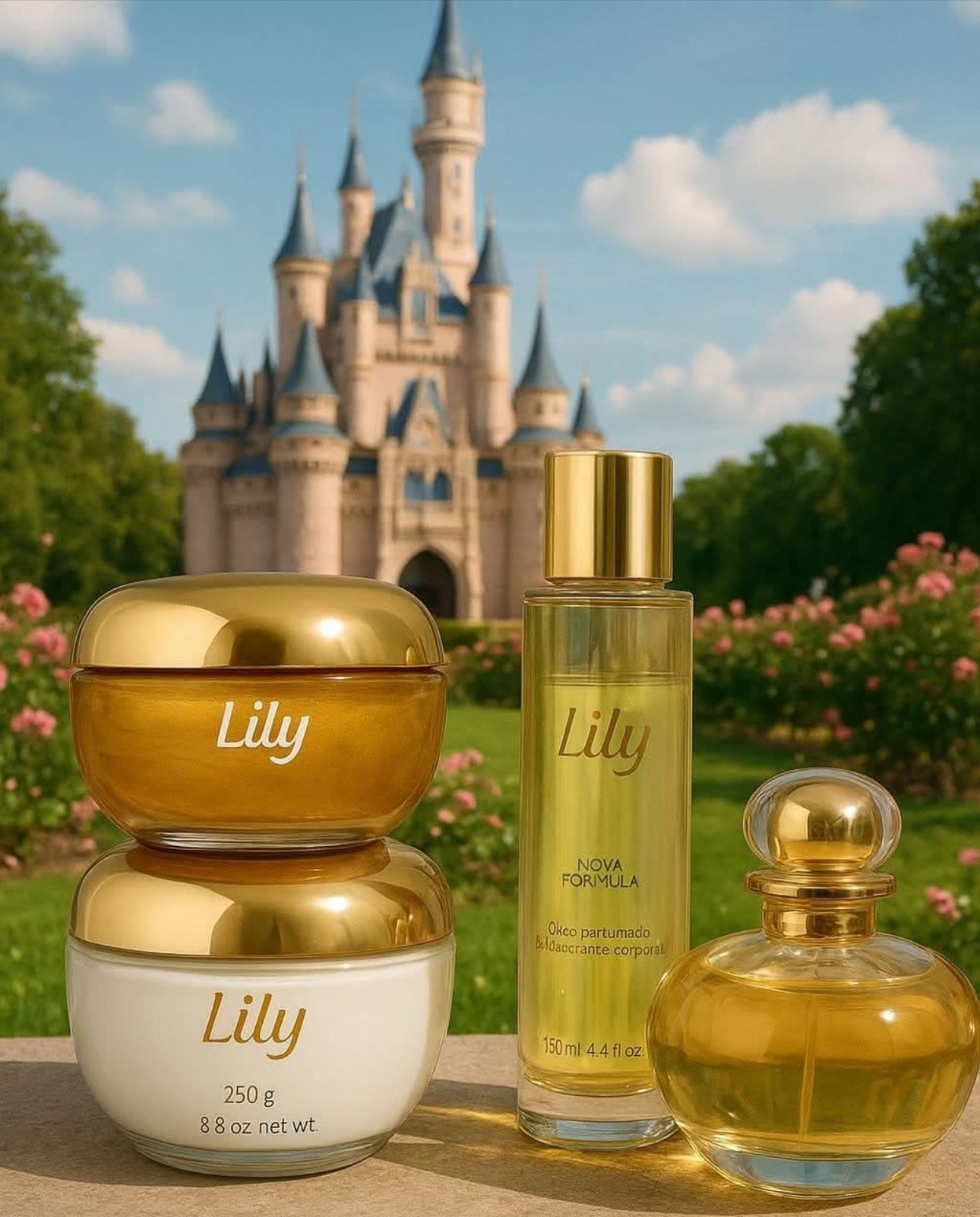 Lily Body Moisturising Satin Cream  – (250g)