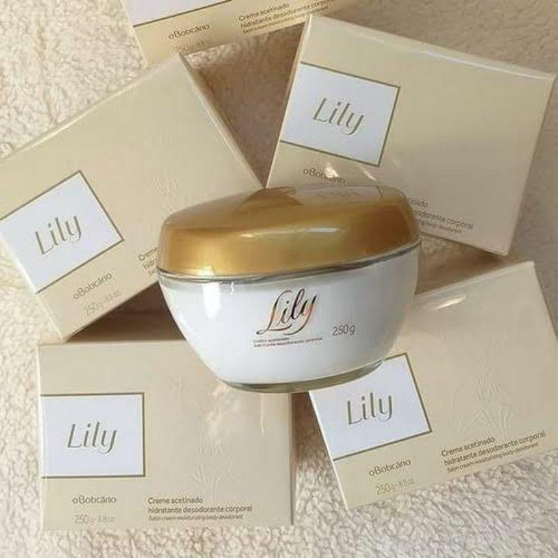 Lily Body Moisturising Satin Cream  – (250g)