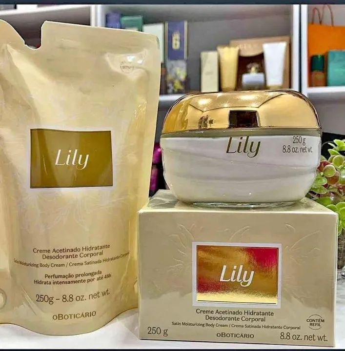 Lily Body Moisturising Satin Cream  – (250g)