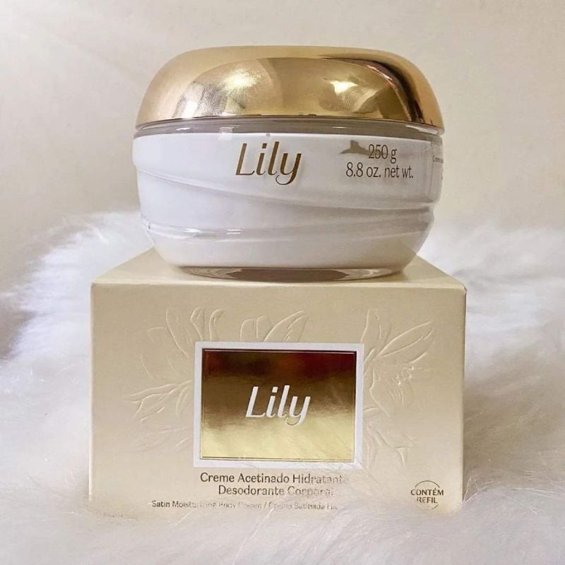 Lily Body Moisturising Satin Cream  – (250g)