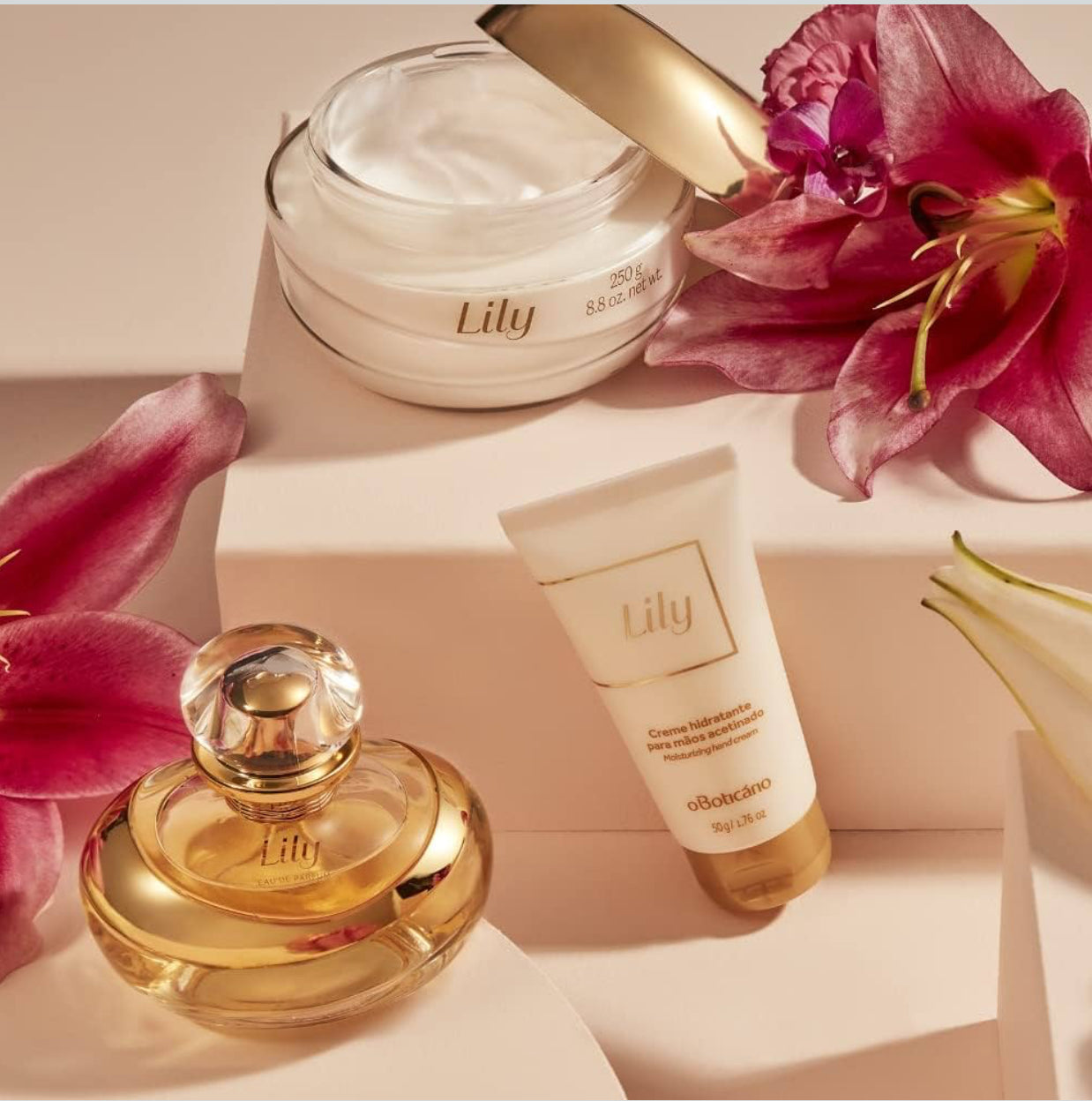 Lily Body Moisturising Satin Cream  – (250g)