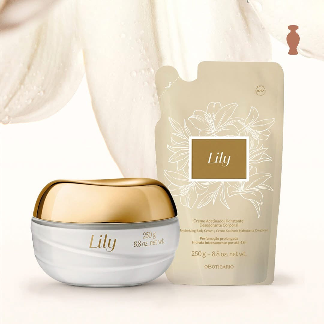 Lily Body Moisturising Satin Cream  – (250g)
